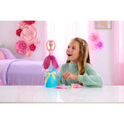 Mattel Barbie Petal Pop Scented Fashion Doll with Pink Tulip Dress, Water Reveal, Accessories Including Bunny and Necklace, JMF57