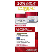 L'Oreal Paris Revitalift Anti-Wrinkle Skincare Set, Day Moisturizer with SPF 25, 1 kit