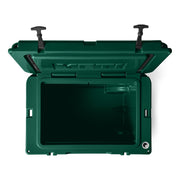 YETI Tundra Haul Wheeled Hard Cooler, Permafrost Insulation, Black Forest Green, 82 Can Capacity, 10060450004