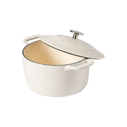 Martha Stewart Cast Iron 7-Qt. Dutch Oven - LINEN ONE SIZE