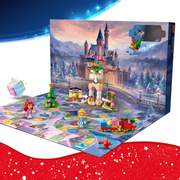 LEGO 43298 Disney Princess Advent Calendar 2026 - Christmas Advent Calendars for Kids, Ages 5+ - Includes Cinderella, Moana, Ariel and Mulan Microdolls