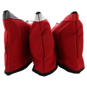 Milwaukee 48-22-8193 Canvas Zipper Pouch, Red, 3 Pk