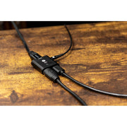 GE 2-Port 8K HDMI Switch, HDMI 2.1, USB-C Powered, Black Aluminum Housing, LED Indicator, 6ft Cable