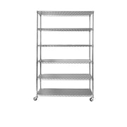 6-Tier NSF Heavy Duty Wire Shelving, 47.75
