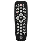 GE 34456 3-Device Universal Remote Control, Black