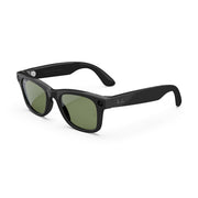 Ray-Ban Meta Wayfarer Gen 2 RW4012 Sunglasses - Shiny Black/Green Classic G-15 - Medium