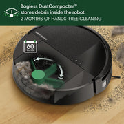 iRobot L111020 Roomba 2020 DustCompactor Combo Robot Vacuum and Mop, Black