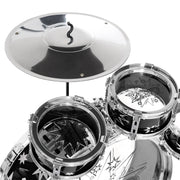 Best Choice Products SKY1884 11-Piece Kids Starter Drum Set w/ Bass Drum, Tom Drums, Snare, Cymbal, Stool, Drumsticks