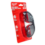 Milwaukee 48-73-2125 Gray Performance Safety Glasses With High Impact Fog-Free Lenses