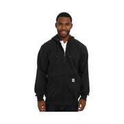 Carhartt Men's Paxton Heavyweight Hooded Full-Zip Sweatshirt, Black, Large Tall, 100614-001