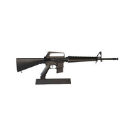Goat Guns M16A1 Miniature Toy Rifle, 1:3 Scale Diecast Replica, Black, 12.5 in, GOA16-Black