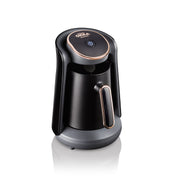 Arzum Okka Minio Automatic Turkish Greek Coffee Machine, Black Gold, 4 Cups, 120V
