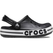 Crocs Bayaband Clog Kids Lightweight Flexible Slip-On with Pivoting Heel Strap Winter White 207019