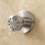 Signature Hardware 350720 Classic Swivel Body Spray - Brushed Nickel