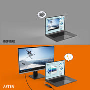 j5create  USB-C to HDMI & USB 3.1 2-Port with Power Delivery  JCD371