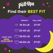 Pull-Ups 58566 Girls Night-Time Potty Training Pants, Targeted Absorbency, Disney Minnie Mouse Design, Size 5T-6T, 80 Count