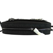 Michael Kors 35S1STTC9B Jet Set Chain Eat West Large Crossbody Black Mk Signature