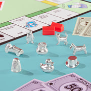 Hasbro Monopoly Board Game, Classic Property Trading, Larger Metal Tokens, Storage Tray with Lid, Ages 8+, 2 to 6 Players