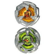Hasbro Beyblade X Gale Wyvern 5-80GB and Tail Viper 3-80HN Dual Pack Battling Top Set, Multicolor, Ages 8+, G0282