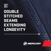Mercury Marine Tow N Stow Outboard Cover, Custom Fit for 200-300hp Pro XS Engines, Black, Polysoft II Fabric, 8M0221499