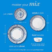 Corelle Portofino 18-piece Dinnerware Set, Service for 6