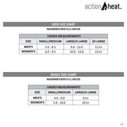 ActionHeat Men's Cotton 3.7V Rechargeable Heated Socks 2.0 with Remote, L/XL