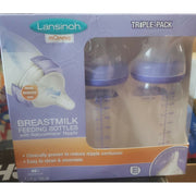 Lansinoh mOmma Feeding Bottle 8oz 3pk