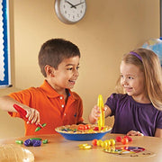 Learning Resources Super Sorting Pie, 68 Pieces
