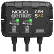 NOCO GEN5X2 Genius 2-Bank 10A (5A/Bank) 12V Onboard Battery Charger