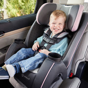 Safety 1st TriFit All-in-One Convertible Car Seat, Slim Profile, One-Hand Adjustable Headrest and Harness, Machine-Washable Fabric, Removable Cup Holders