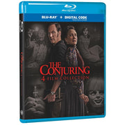 Warner Home Video The Conjuring 4-Film Collection Blu-ray Movie Set with Digital Copy, Horror, 1080p, 2-Disc, 493 Min, English Subtitles, 1005951714