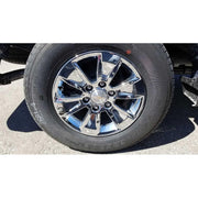 Coast2Coast Wheel Cover Set, 17 Inch, 6-Spoke Chrome-Plated Plastic, Pack of 4, IWCIMP436X