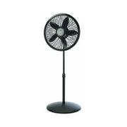 Lasko 1827 Adjustable Elegance and Performance Pedestal Fan, 18-Inch, Black