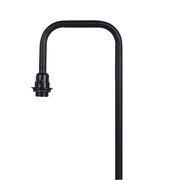 Mainstays AF53641 Black Metal Floor Lamp with Natural Rope Shade, 59