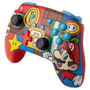 PowerA Enhanced Wireless Video Game Controller, Mario Pop Design, Bluetooth 5.0, Rechargeable Battery, Nintendo Switch Compatible, 1519764-01