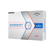 Callaway Golf Supersoft 2023 Splatter 360 Golf Balls, Pink, 12 Count, Soft Feel, Superior Spin Performance