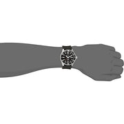 XboHang Casio Men's Black Dive Watch, Black