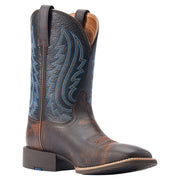 Ariat Sport Big Country Wide Square Soft Toe Western Boots for Men - Tortuga/Black - 13M