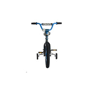 Titan Champion Deluxe 16-Inch Boys BMX Bike, Black, Steel Frame, Training Wheels, Coaster Brake, Adjustable Seat and Handlebars, Handlebar Pads, 23 lb, 080-0201