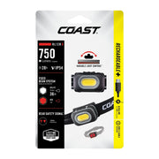 Coast 31046 RL12R Rechargeable Headlamp, 3.1 Ounce