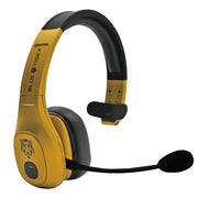 Blue Tiger Storm Gold Edition Wireless Bluetooth Headset, Over Ear, Noise Cancelling Mic, Dual-Device Bluetooth 5.0, 30 Hours Talk Time, 100 Ft Range
