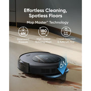 Eufy Robot Vacuum Omni C20, Vacuum and Mop Combo, 7,000 Pa Suction, Ultra-Slim 3.35-Inch, Self-Emptying All-in-One Station