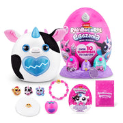 ZURU Rainbocorns Eggzania Mini Mania Plush Surprise Unboxing with Animal Soft Child Toy