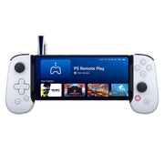 Backbone BB-02-W-SW One PlayStation Edition Lightning Mobile Gaming Controller for iPhone, White