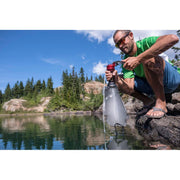 MSR MiniWorks EX Water Purification System, Portable Ceramic and Carbon Filter with 50 Aquatabs, Compatible with Wide Mouth Bottles, 1 lb, 14007