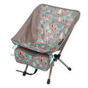 Ozark Trail Kid Backpacking Camping Chair, Forest Pattern, Lightweight Foldable with Carry Bag