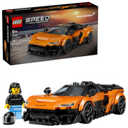 LEGO Speed Champions McLaren W1 Toy Race Car Building Set, 287 Pieces, Multicolor, Ages 9+, 6588753