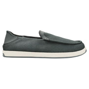 OluKai Kakaha Mesh Men's Slip-On Shoes, Breathable Lightweight Mesh Upper, Removable Washable Footbed, Wet Grip Rubber Outsole, Rock/Rock, 10