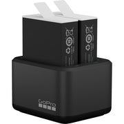 GoPro Dual Battery Charger with 2 Enduro 1720mAh Lithium-Ion Batteries, USB-C Cable, Compatible with HERO12 Black, HERO11 Black, HERO10 Black, HERO9 Black, Black ADDBD-211-VT