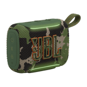 JBL Go 5 Portable Bluetooth Speaker, IP68 Waterproof and Drop-Proof, Ambient Edge Lighting, Up to 10 Hour Battery, Stereo Pairing, Squad